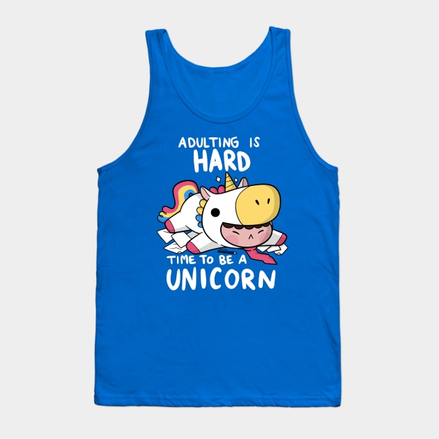 Time to be a Unicorn Tank Top by TaylorRoss1